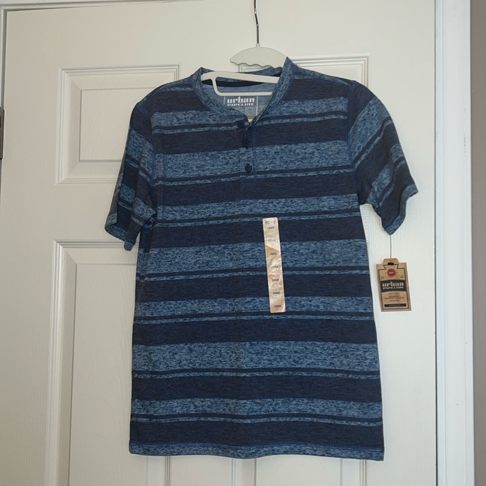 Urban Pipeline Boys Large Striped Shirt